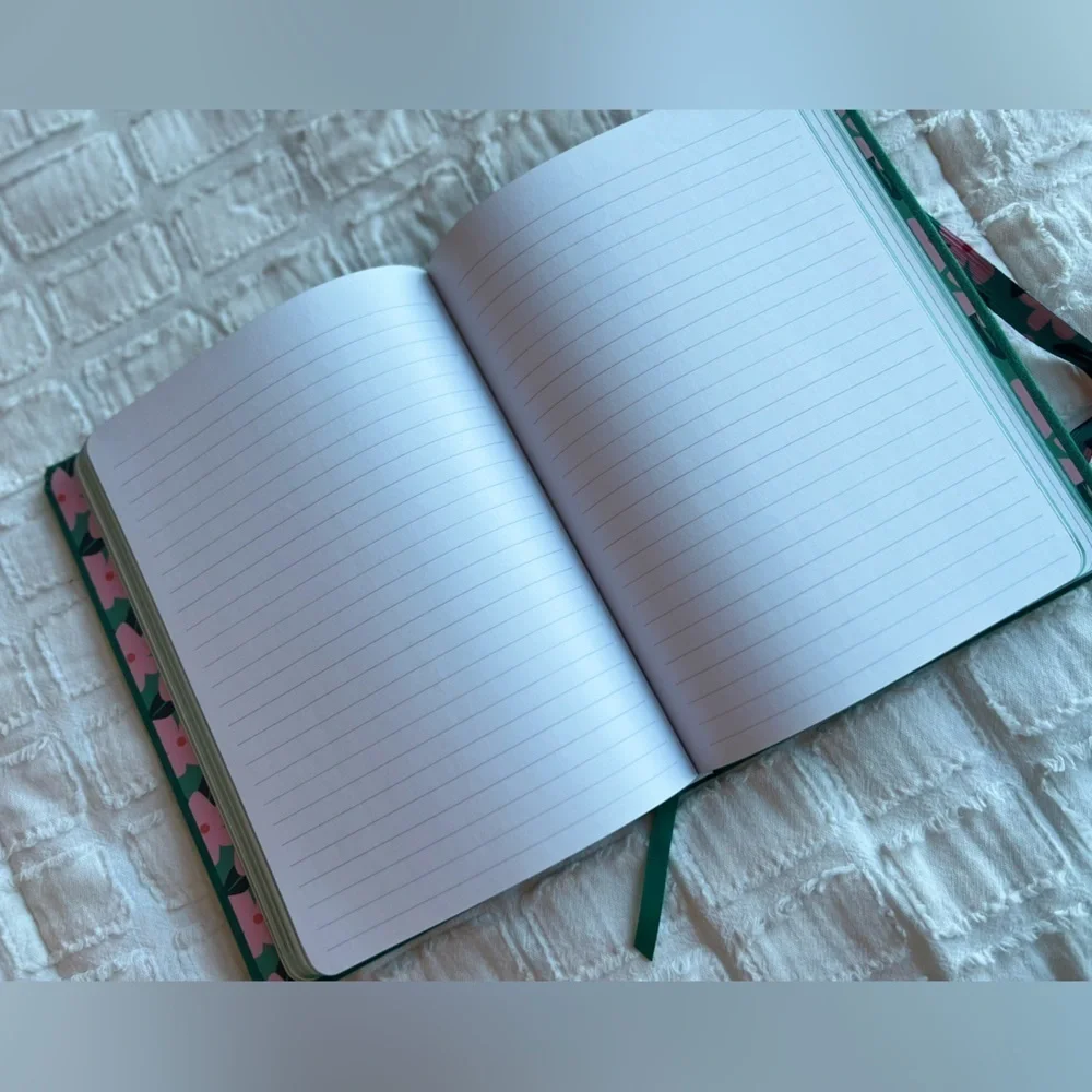 It’s Cool to Be Kind Green Velvet Hardback Journal Foiled Lettering Lined Paper